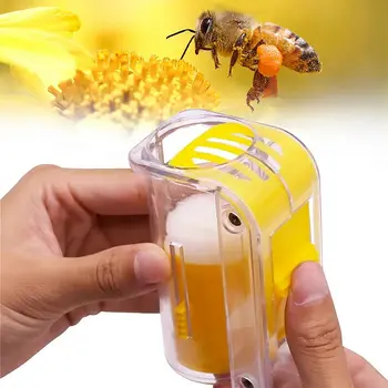 Bičių Karalienė Ženklu Narve Žymeklis Catcher Plastikinio Butelio Bitininkas Priemonė, netoksiškas ir Saugus Bitininkystės Įranga Užfiksuoti Bičių