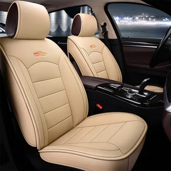 VISUREIGIS Kokybės Dirbtiniais Odos, Automobilių Sėdynės Padengti Nustatyti Vidaus Pagalvėlių Raštas Reikmenys Honda Accord Civic CRV CR-V 
