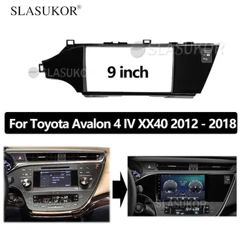 9 COLIŲ Fasciją tinka Toyota Avalon 4 IV XX40 2012 2013 2014 - 2018 Skydelis Brūkšnys Montavimas, Montavimas, Apdailos Rinkinys Rėmo Bezel