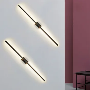Šiuolaikinių Led Siena Šviesos rungtynių laiptų apšvietimas sconce naktiniai staleliai, lempa lempos sienos lempos vonios veidrodis šviesos AC110~260V