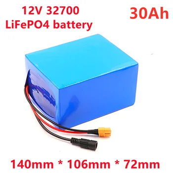 32700 LiFePO4 baterija 12.8 v 12Ah 24Ah 36ah 4S 40A balansas BMS 12V elektros valtis ir UPS