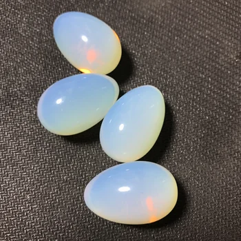 4 vnt gamtos opal Kristalas brangakmenio kiaušinių meditacija, reiki gydymo kristalų kiaušinių, kaip kišenėje akmuo didmeninė
