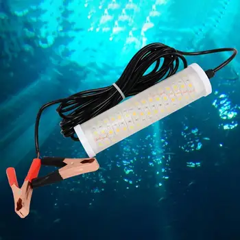 60%HOT10-14V 20W LED Povandeninis Gėlo vandens, Jūrinės Povandeninės Žūklės Šviesos Lempos