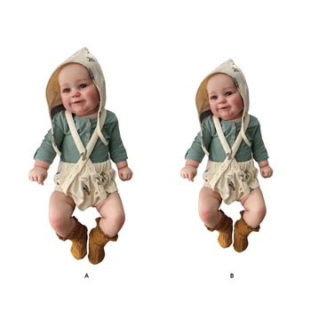 Baby Doll, Silikoninis Realistinis Kilnojamojo Kūdikių Namuose, Mokykloje, Vaikų Darželio Miegamasis Suknelė Modeliavimas Žaislas Mielas Festivalis Vaikams