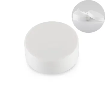 50pcs/daug 30g/30ml PP balta įgaubtas bazės kosmetikos konteineriai butas lengva atlikti stiklainius su vidiniu dangteliai įtraukti