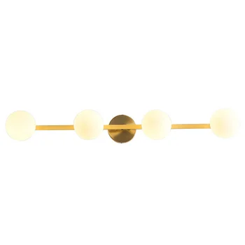 Vario LED Vonios Sienelės lempos Modernus Apvalių Akrilo Veidrodėliai Priekiniai Baltos Sienos šviesos Salonas Vandentiekis Sieniniai Šviestuvai