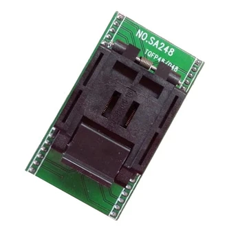 SA248 bandymo lizdas deginimas lizdo adapteris TQFP48/QFP48 už XEL.TEK 3000U/280U