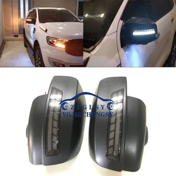 LED Galinio vaizdo Veidrodėlis Signalo Lemputė Padengti Ford Ranger T6 T7 T8 2012-2019 2020 PX MKIII MK3 WILDTRAK Pikapas TruckCar Stilius