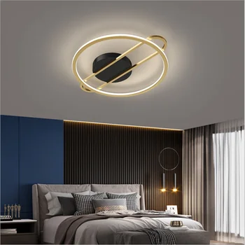 Miegamojo lubų lempa led Šiaurės modernus minimalistinis miegamasis kūrybinės naujų kūrybinių kambarys vidurinio miegamojo kambarį ceilin