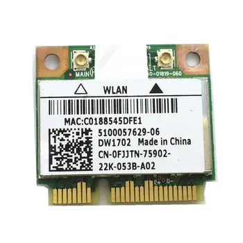 Atheros AR9285 AR5B195 DW1702 Pusę Mini PCIe WLAN BT Kortelę 14R 15R N5010 N4010