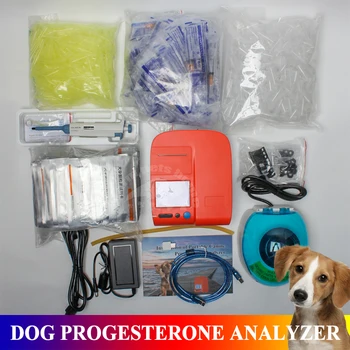 Šuo Progesterono Detektorius Analizatorius Rinkinys Šunų, Šunų Nėštumo Testeris Mašina Veterinarijos Įranga