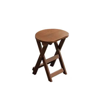 Minimalistinio Modernaus Kietos Medinės Sulankstomos Kėdės Šeimos Išlaidas Valgomasis Fotelis Baro Kėdės
