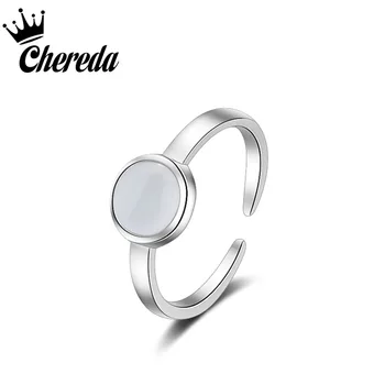 Chereda 3 Turas Cirkonio Žiedai Moterims Atidarykite Reguliuojamas Piršto Sužadėtuvių Žiedas, Vestuvių Papuošalai Moterų Karka Žiedas