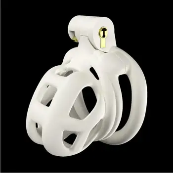 Mamba Vyrų Skaistybės Įrenginys Super Light 3D Atspausdintas Kobra Gaidys Narvą, Su 4 Penio Žiedas Sekso Žaislas Vyrams A519-1