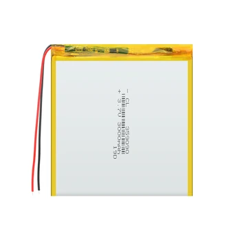 359090 3000mAh Įkrovimo Polimerų Baterija 3.7 V, Li Jonų Lipo Li-polimero Ličio Ląstelių GPS DVD TRINKELĖMIS Skaitytuvas