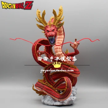 30cm Dragon Ball Z Raudona Shenron Anime Pav Shinryu Ichiban Kuji Super Herojus Shenron Statulėlės Pvc Žaislai Modelis Ornamentu Statula Dovana
