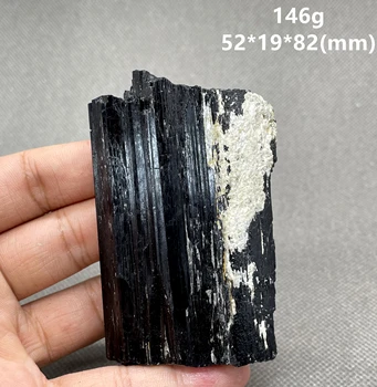 NAUJAS! 100% Natūralus Brazilijos juodas turmalinas mineralinių egzempliorių akmenys ir kristalai kvarco kristalai Rough stone