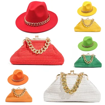 fedoras moterų maišelį fedoras nustatyti lady skrybėlę dviejų atspalvių pajuto bažnyčios skrybėlę unisex džiazo skrybėlę vyrų ir moterų didmeninės kainos