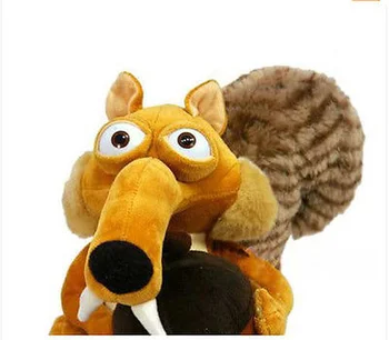Naujas Mielas Gyvūnų Lėlės Voverė Įdaryti Pliušinis Žaislas Vaikui Dovana