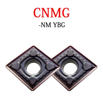 CNMG Ašmenys 120412 120408 120412 NM YBG102 YBG105 YBG205 Tekinimo Įdėklai Aukštos Kokybės CNC Tekinimo Staklių Laikiklis Pjovimo Staklės
