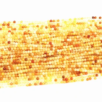 Natūralus geltonasis chalcedony vienas akmuo 2mm 3mm nauji pakabukai turas prarasti karoliukai priėmimo populiarus Juvelyrikos B400